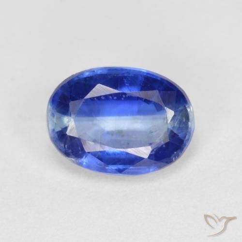 1.05ct Natürlicher tiefblau Kyanit, Oval, VS-SI