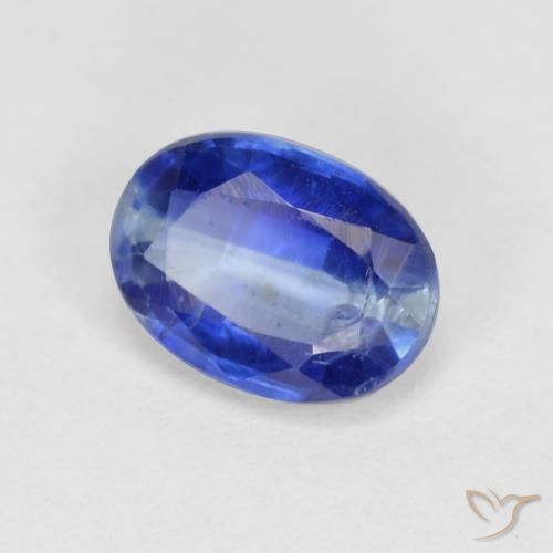 9,17 ctw natürlicher tiefblau Kyanit, Oval, VS-SI