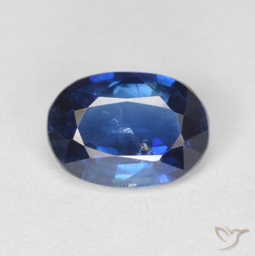 1.04ct Natürlicher Hellblau Kyanit, Oval, VS-SI