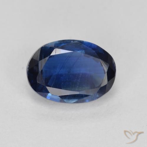 9,17 ctw natürlicher Navy blau Kyanit, Oval, SI