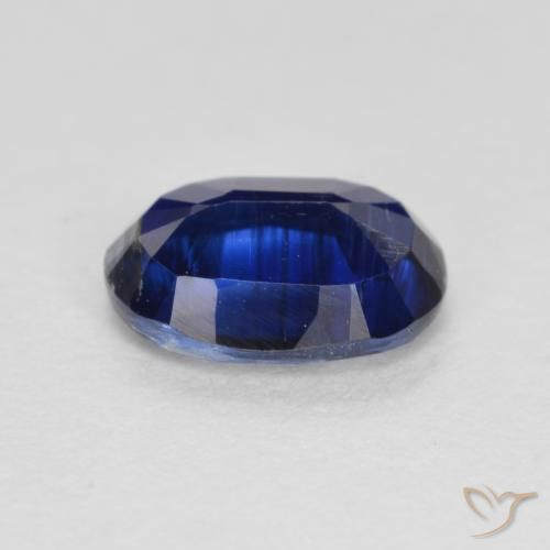 9,17 ctw natürlicher Navy blau Kyanit, Oval, SI