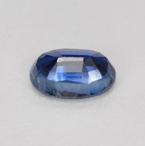 1,00 ctw natürlicher blauer Disthen, Oval Schliff, VS-SI