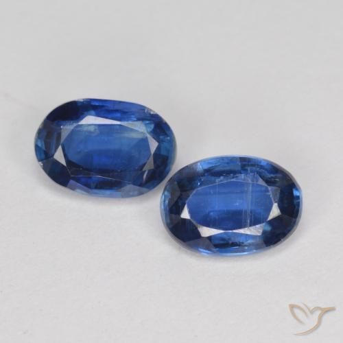 1.98ctw Natürlicher Navy blau Kyanit, Oval, SI