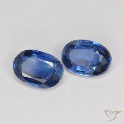 1.98 ct natürliche Navy blau Kyanit-Edelsteine, Oval, SI