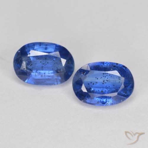 2.23ctw Natürlicher tiefblau Kyanit, Oval, SI