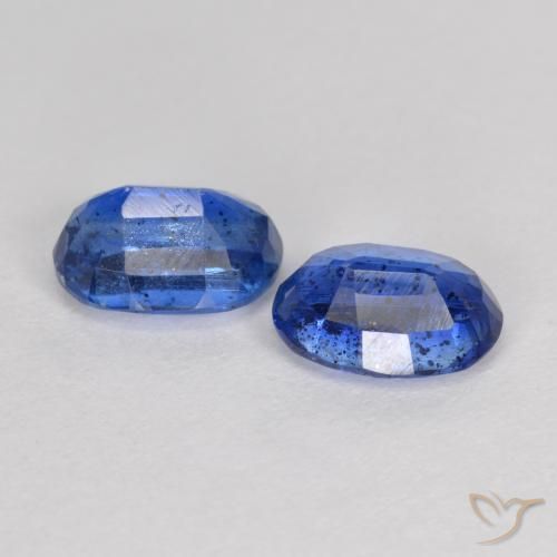 2.23 ct natürliche tiefblau Kyanit-Edelsteine, Oval, SI
