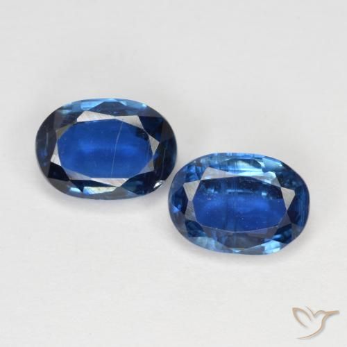 2.28ctw Natürlicher Navy blau Kyanit, Oval, VS-SI