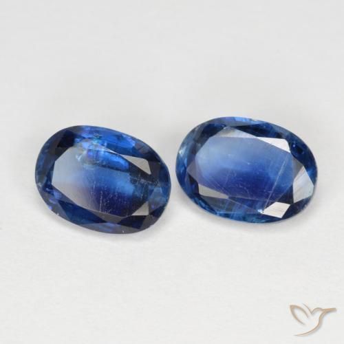 1.88 ct natürliche Navy blau Kyanit-Edelsteine, Oval, VS-SI