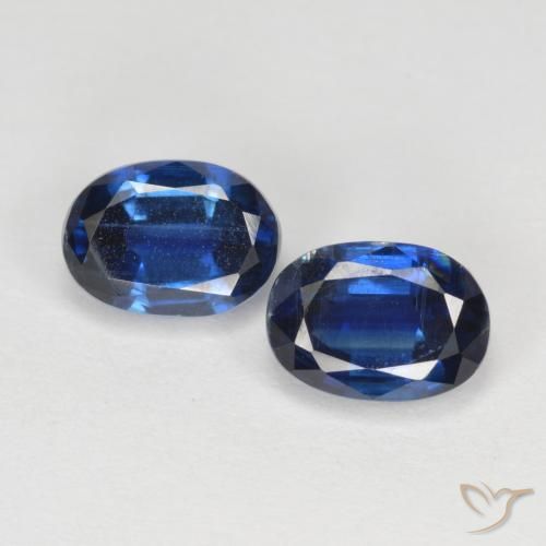 2.64ctw Natürlicher Navy blau Kyanit, Oval, VS-SI