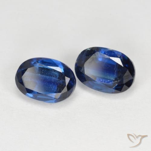 2.64 ct natürliche Navy blau Kyanit-Edelsteine, Oval, VS-SI