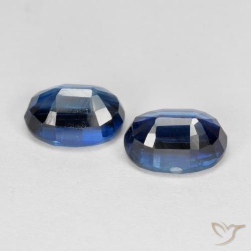 2.64 ct natürliche Navy blau Kyanit-Edelsteine, Oval, VS-SI