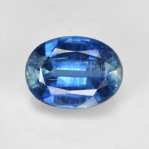 1,70 ctw natürlicher blauer Disthen, Oval Schliff, SI