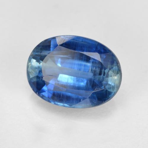 1,70 ctw natürlicher blauer Disthen, Oval Schliff, SI