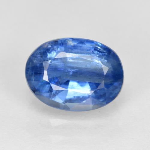 1,69 ctw natürlicher blauer Disthen, Oval Schliff, SI