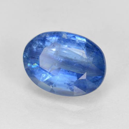 1,69 ctw natürlicher blauer Disthen, Oval Schliff, SI
