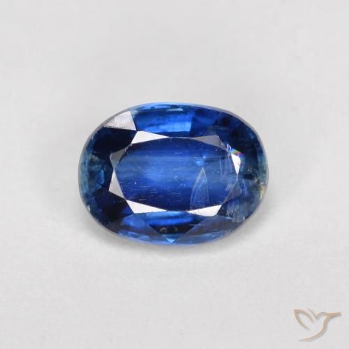1.73ct Natürlicher Navy blau Kyanit, Oval, VS-SI