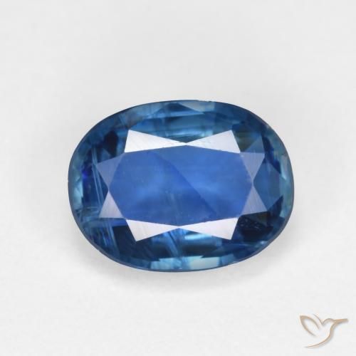 1.82ct Natürlicher Navy blau Kyanit, Oval, VS-SI