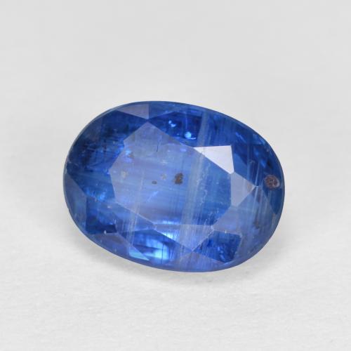 1,89 ctw natürlicher blauer Disthen, Oval Schliff, SI
