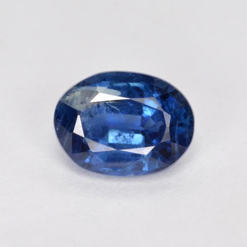 1,71 ctw natürlicher blauer Disthen, Oval Schliff, SI