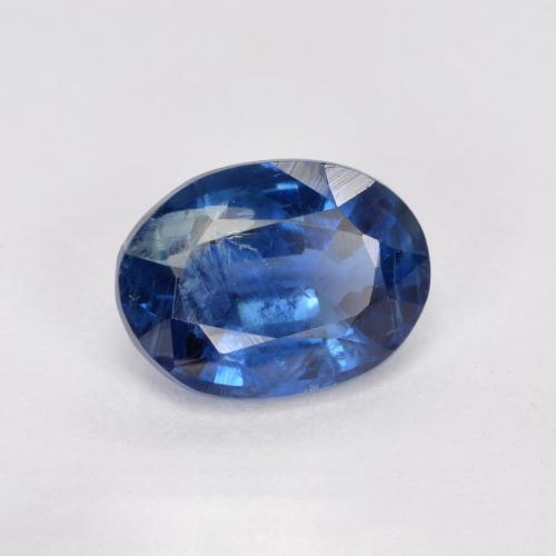 1,71 ctw natürlicher blauer Disthen, Oval Schliff, SI