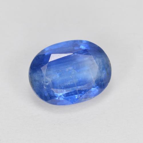2,15 ctw natürlicher blauer Disthen, Oval Schliff, SI