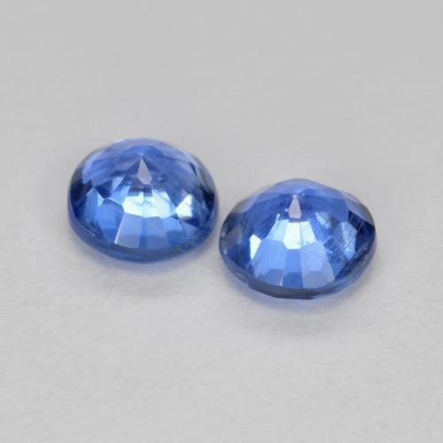 0.74 ct natürliche hellblau Kyanit-Edelsteine, Rund Schliff, SI