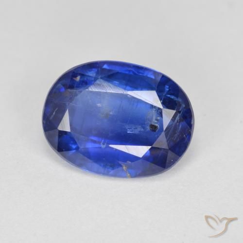 9,17 ctw natürlicher Navy blau Kyanit, Oval, SI