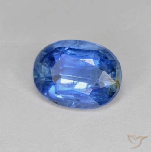 2.59ct Natürlicher Mittelblau Kyanit, Oval, SI