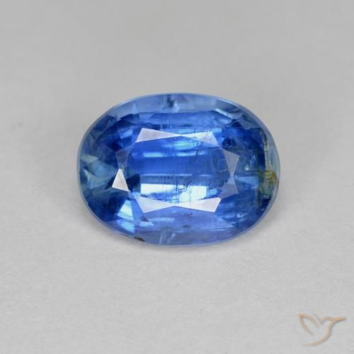 9,17 ctw natürlicher Mittelblau Kyanit, Oval, SI