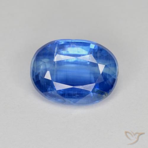 2,95 ctw natürlicher blauer Disthen, Oval Schliff, VS-SI