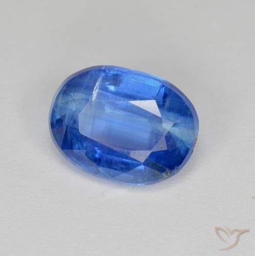 2,95 ctw natürlicher blauer Disthen, Oval Schliff, VS-SI