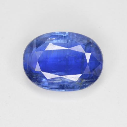 3,26 ctw natürlicher blauer Disthen, Oval Schliff, SI