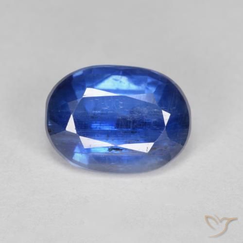 2.78ct Natürlicher tiefblau Kyanit, Oval, SI