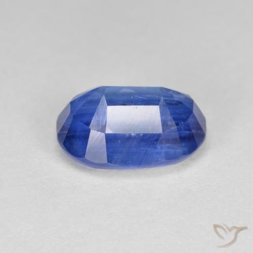 9,17 ctw natürlicher tiefblau Kyanit, Oval, SI
