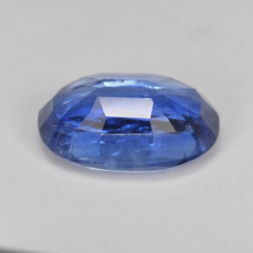 3,98 ctw natürlicher blauer Disthen, Oval Schliff, SI