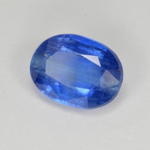 3,32 ctw natürlicher blauer Disthen, Oval Schliff, SI