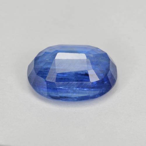 3,32 ctw natürlicher blauer Disthen, Oval Schliff, SI