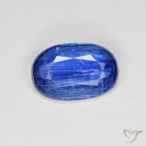 2.31ct Natürlicher Navy blau Kyanit, Oval, SI
