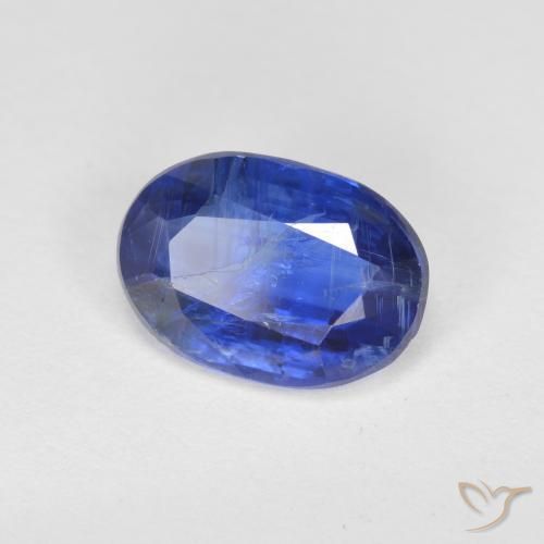 9,17 ctw natürlicher tiefblau Kyanit, Oval, SI-I1