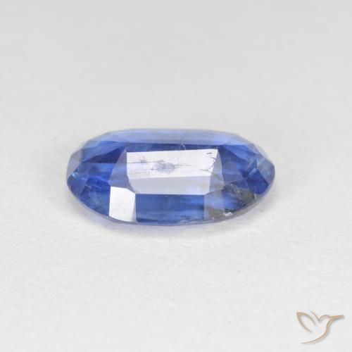 9,17 ctw natürlicher tiefblau Kyanit, Oval, SI-I1