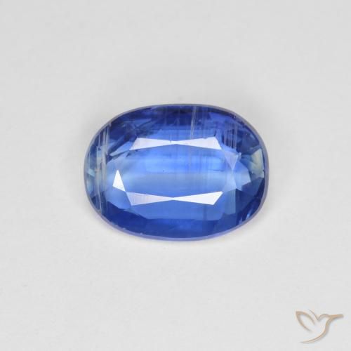 2.25ct Natürlicher Navy blau Kyanit, Oval, SI