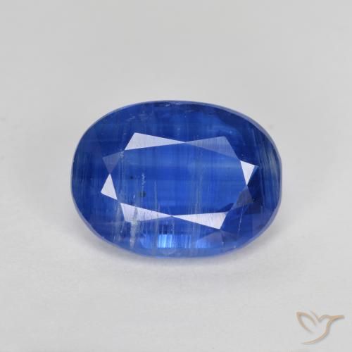 2.74ct Natürlicher tiefblau Kyanit, Oval, SI