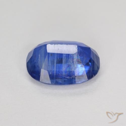 9,17 ctw natürlicher tiefblau Kyanit, Oval, SI