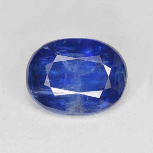 4,46 ctw natürlicher blauer Disthen, Oval Schliff, SI