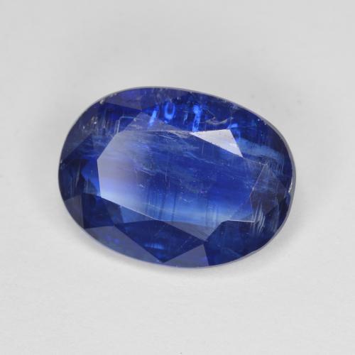 5,27 ctw natürlicher blauer Disthen, Oval Schliff, SI