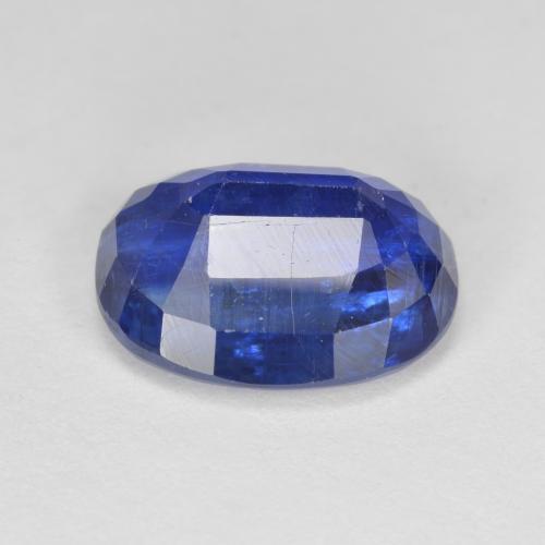 5,27 ctw natürlicher blauer Disthen, Oval Schliff, SI
