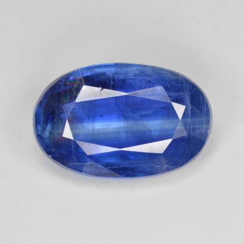 7,12 ctw natürlicher blauer Disthen, Oval Schliff, SI