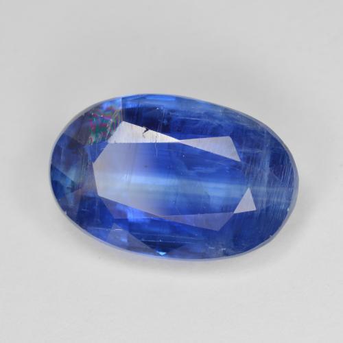 7,12 ctw natürlicher blauer Disthen, Oval Schliff, SI