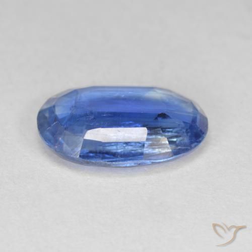 3,39 ctw natürlicher blauer Disthen, Oval Schliff, SI-I1