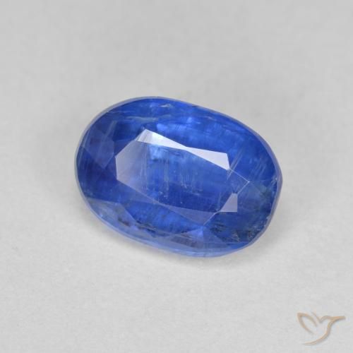 9,17 ctw natürlicher Ägyptisches Blau Kyanit, Oval, SI-I1